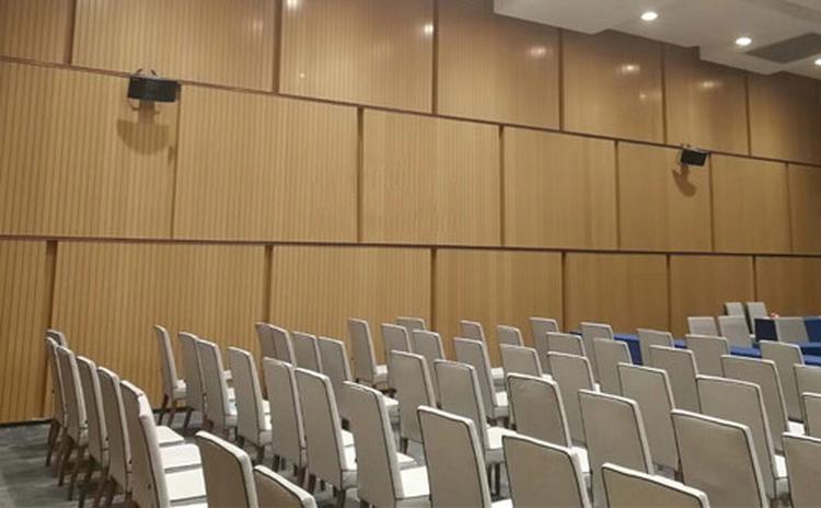 安徽滁州會(huì)議室槽木吸音板聲學(xué)工程