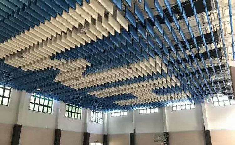 浙江舟山體育館空間吸聲體聲學(xué)工程-1